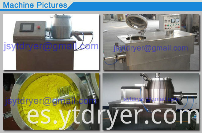 Mixing Granulator for Drying Wet Raw Material